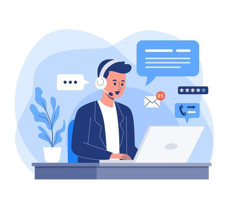 Contact Illustration